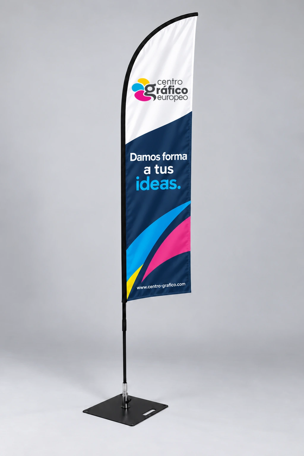 Flybanner personalizado de Centro Gráfico Europeo