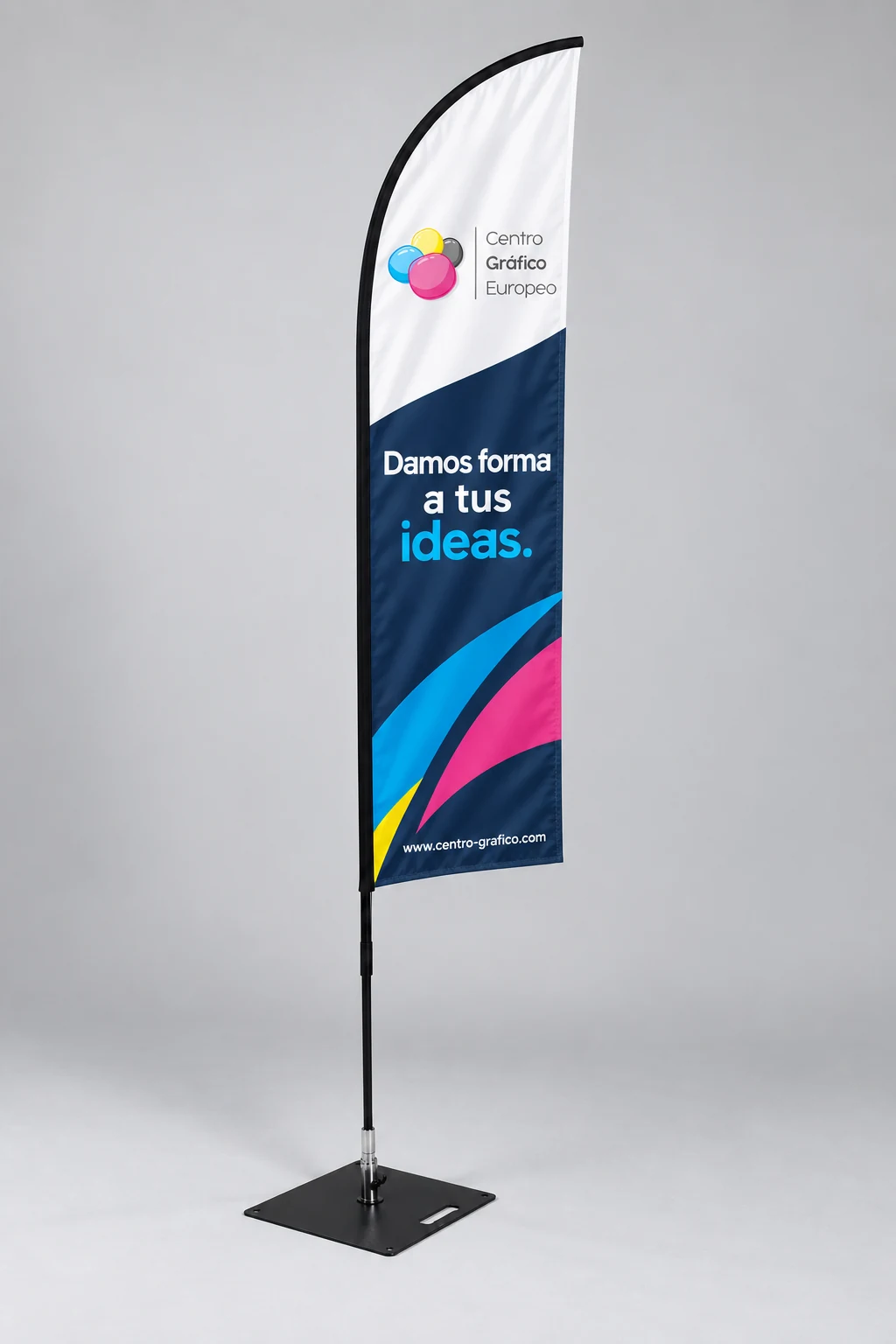 Flybanner personalizado de Centro Gráfico Europeo