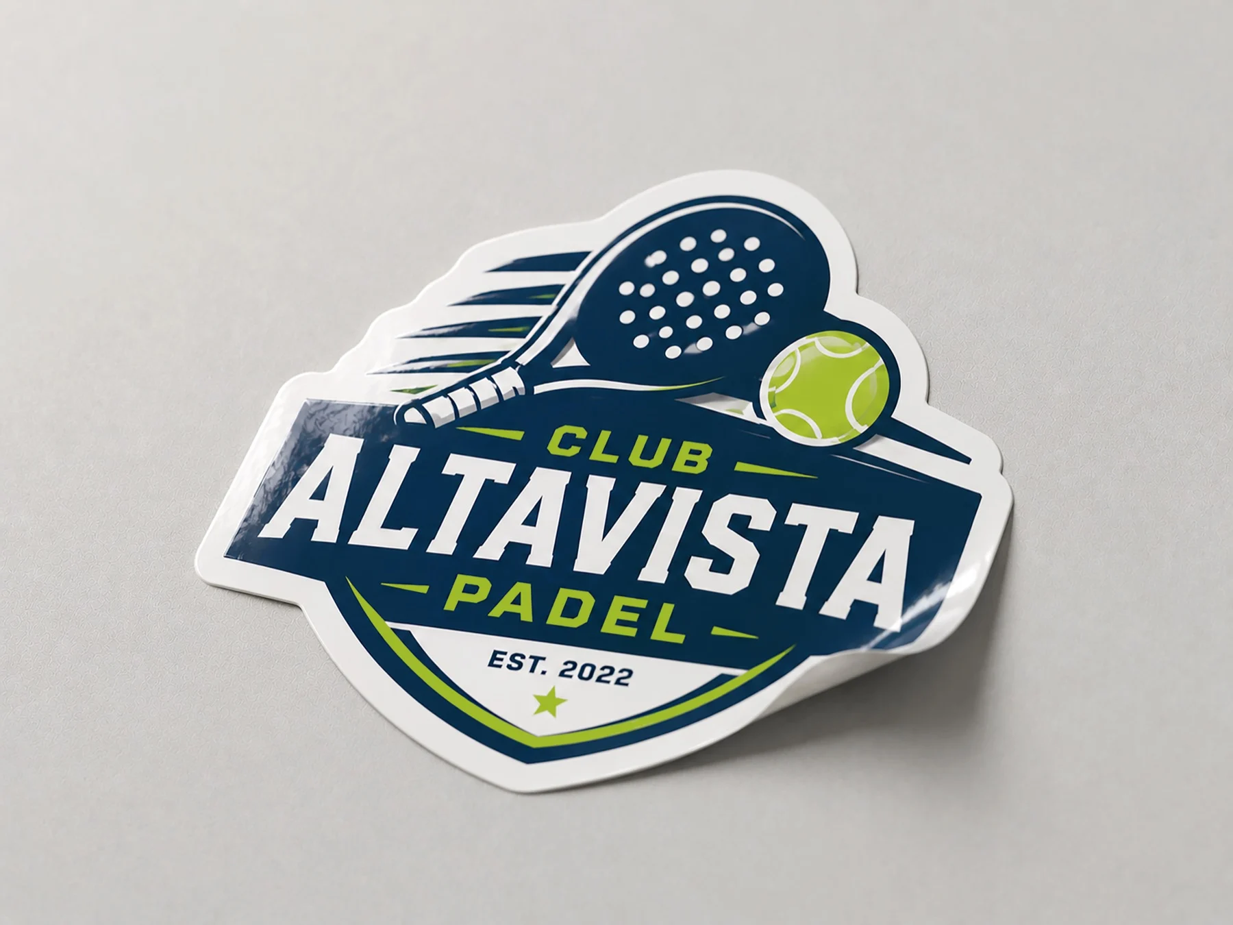 Pegatina troquelada personalizada